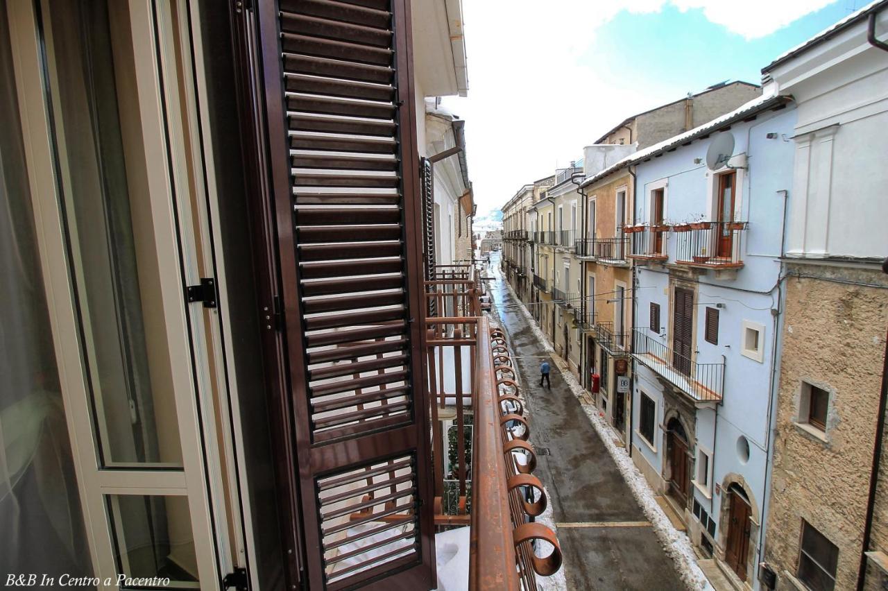 B&B In Centro A Pacentro Buitenkant foto