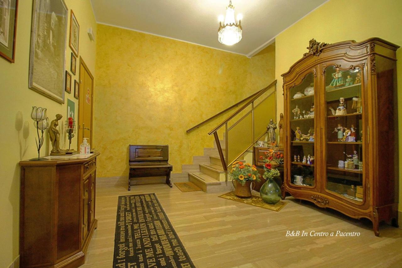 B&B In Centro A Pacentro Buitenkant foto