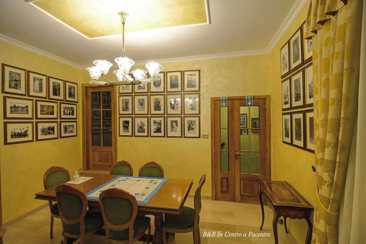 B&B In Centro A Pacentro Buitenkant foto