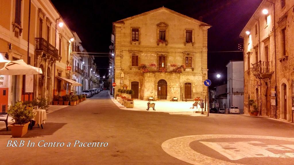 B&B In Centro A Pacentro Buitenkant foto